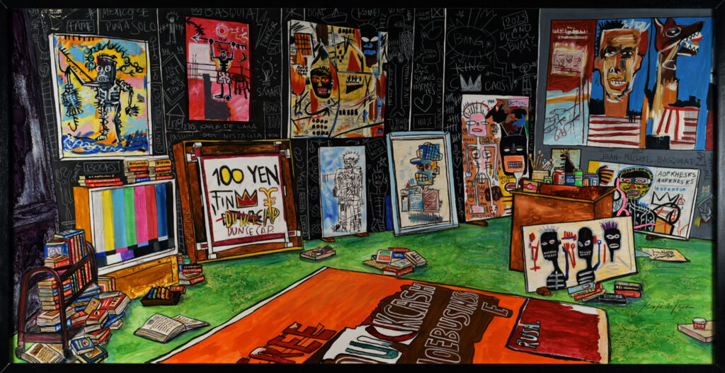 "100 Yen" Basquiat Art Studio 
