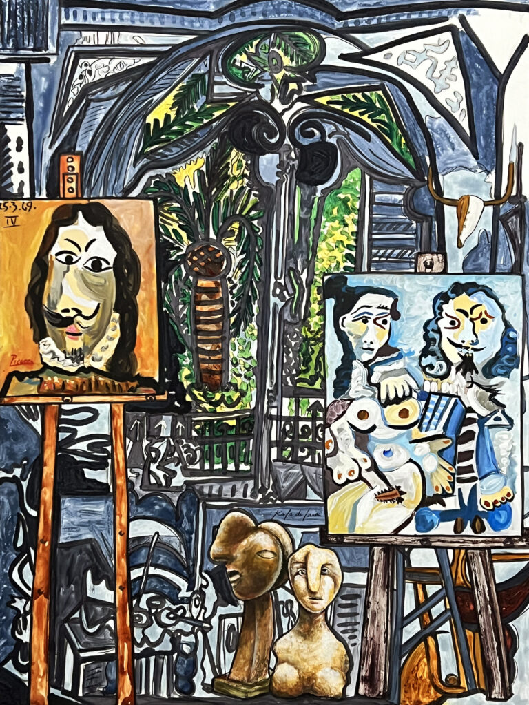 "Retrato de Diego" Estudio de Picasso Niza 