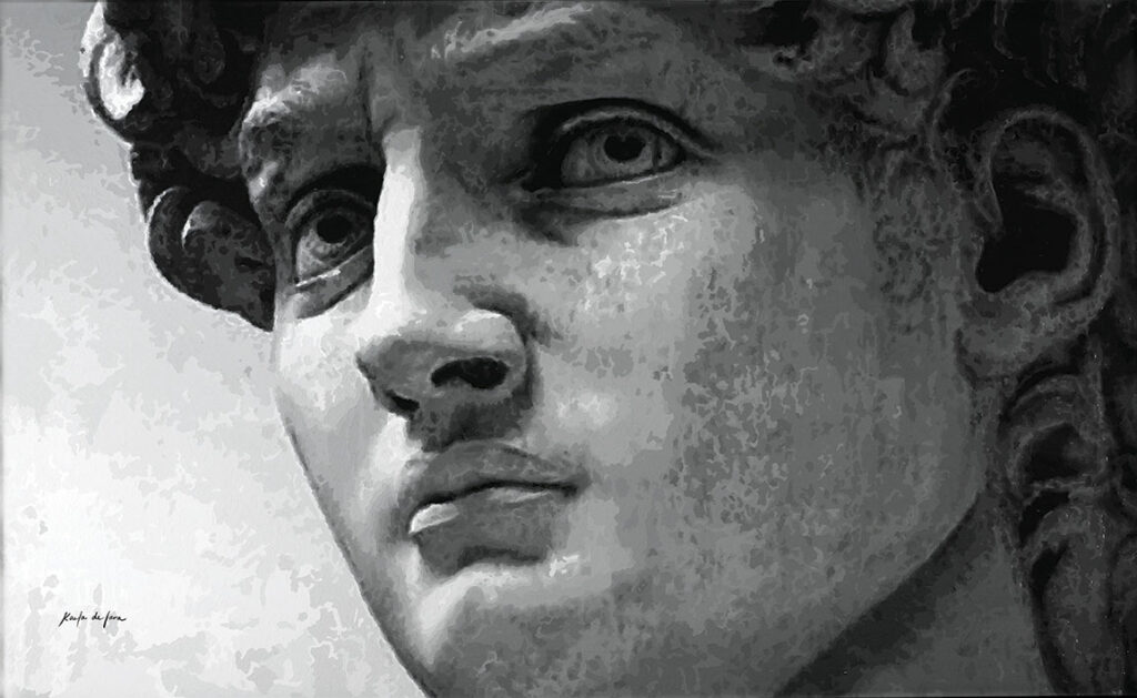 David (Michelangelo Buonarroti Tribute)