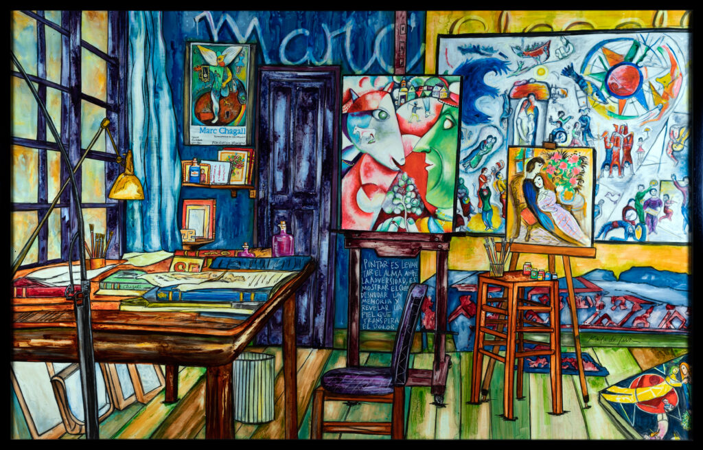 "Moi et le Village" Marc Chagall Art Studio
